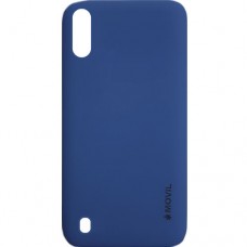 Capa para Samsung Galaxy M10 - Emborrachada Movil Azul Marinho